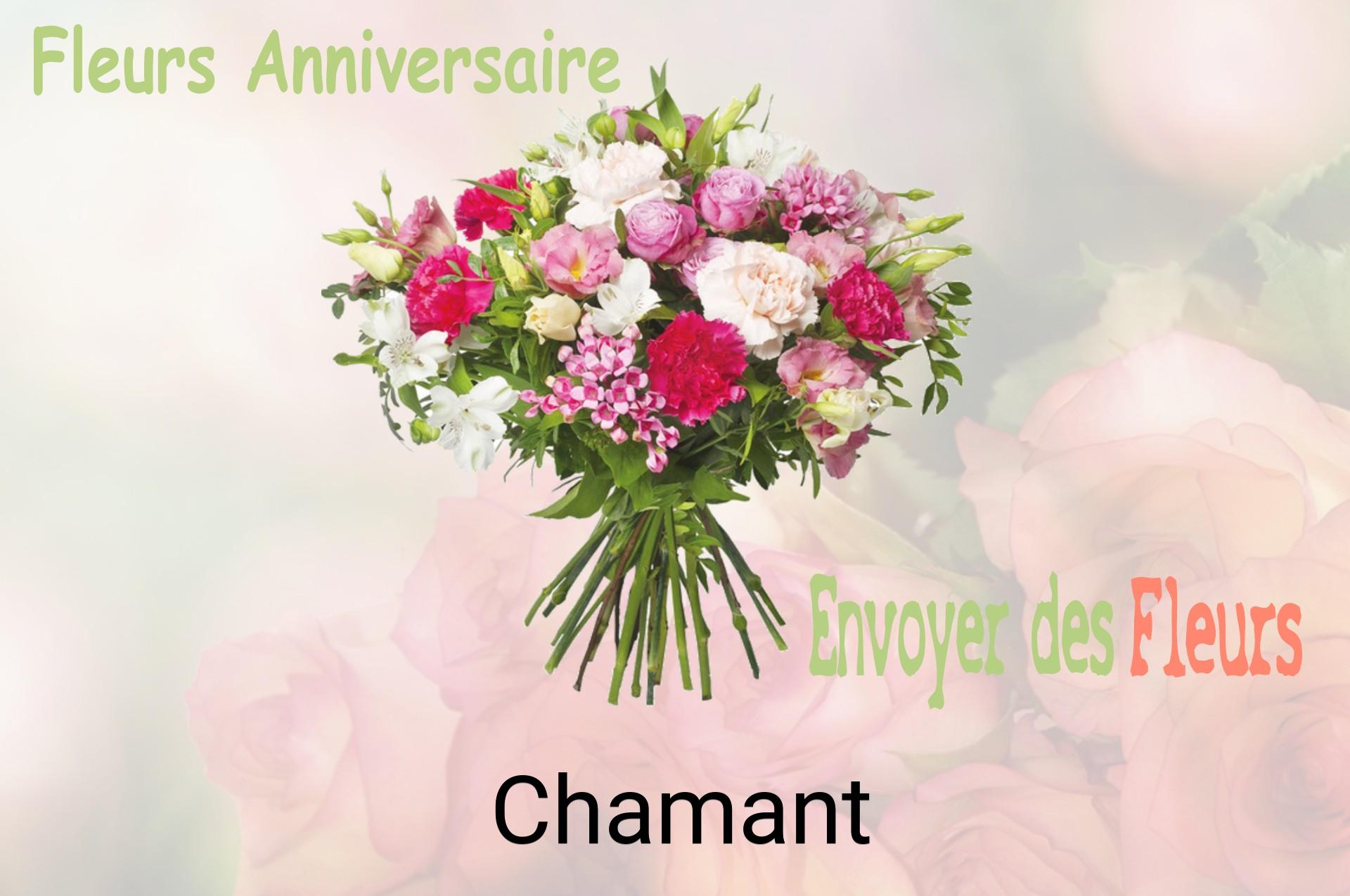Bouquet de fleurs d’anniversaire livré à Chamant